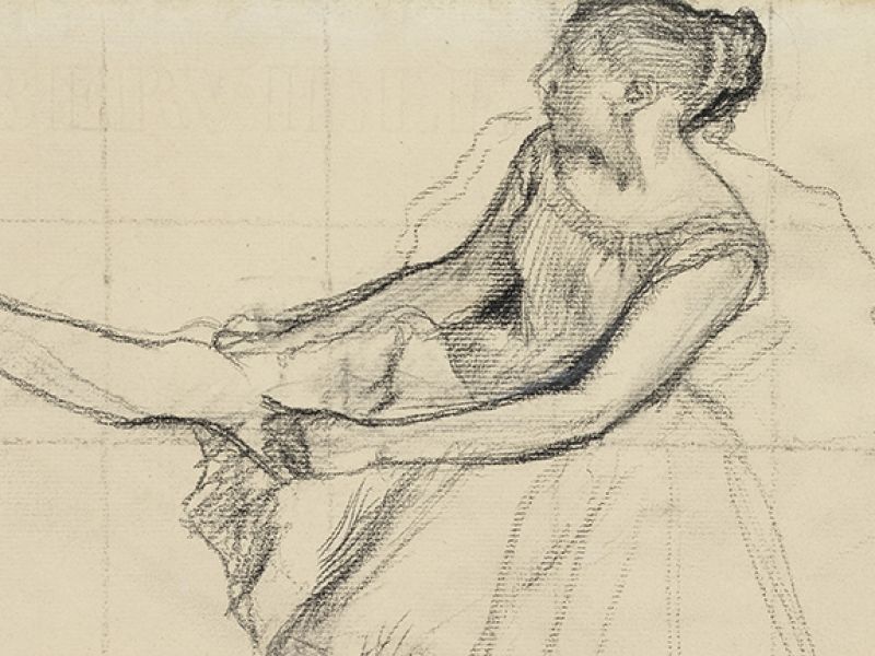 Degas Dancer sketch